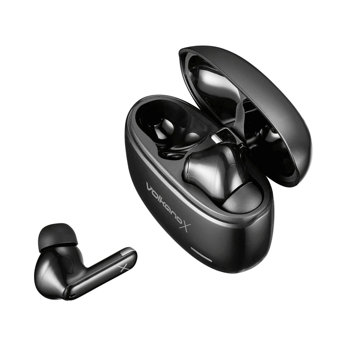 VolkanoX VXT200S Hybrid ANC TWS Earphones - Black