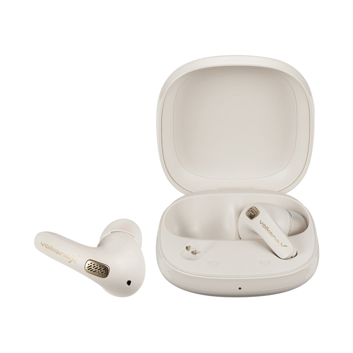 VolkanoX Bliss Series ANC TWS Earphones - Nude