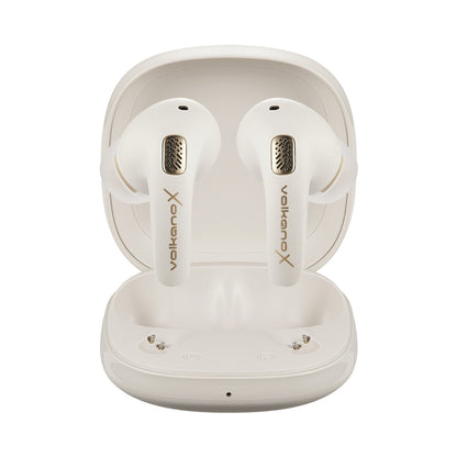 VolkanoX Bliss Series ANC TWS Earphones - Nude