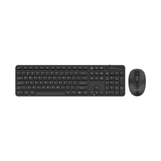 VolkanoX Garnet Bluetooth Wireless Keyboard and Mouse Combo - Black