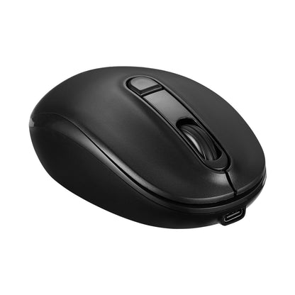 VolkanoX Garnet Bluetooth Wireless Keyboard and Mouse Combo - Black