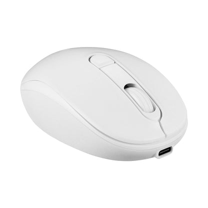 VolkanoX Garnet Bluetooth Wireless Keyboard and Mouse Combo - White