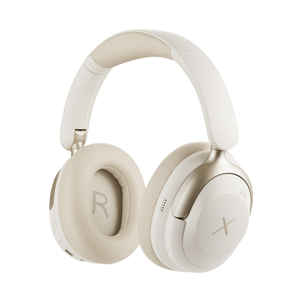 VolkanoX Halo ANC Bluetooth Headphone - Nude