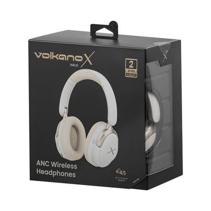 VolkanoX Halo ANC Bluetooth Headphone - Nude