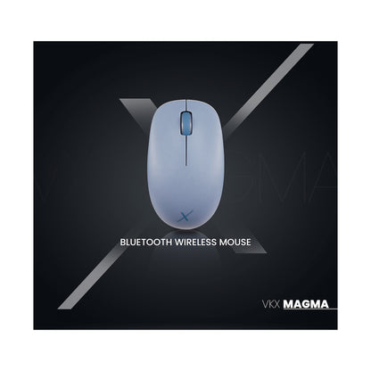 VolkanoX Magma Bluetooth Wireless Mouse - Blue Grey