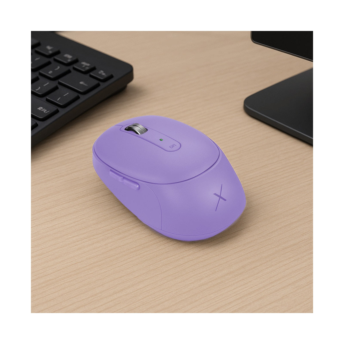 VolkanoX Crater Bluetooth Wireless Mouse - Purple