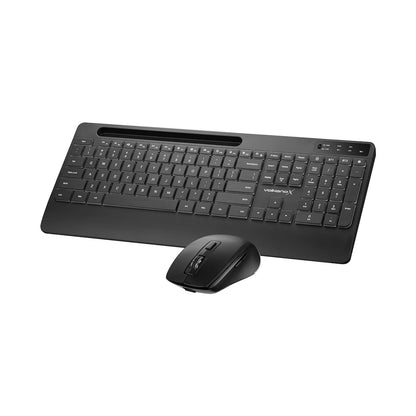 VolkanoX Gem Bluetooth Wireless Keyboard and Mouse - Black