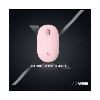 VolkanoX Asher Bluetooth Wireless Mouse - Rose