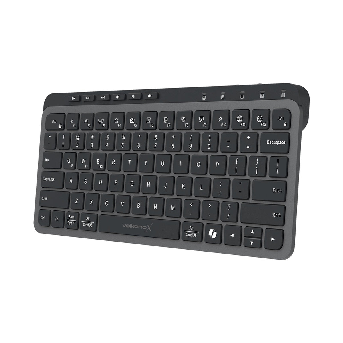 VolkanoX Ember Bluetooth Wireless Keyboard - Graphite