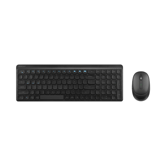 VolkanoX Scorch Bluetooth Wireless Keyboard and Mouse Combo - Graphite