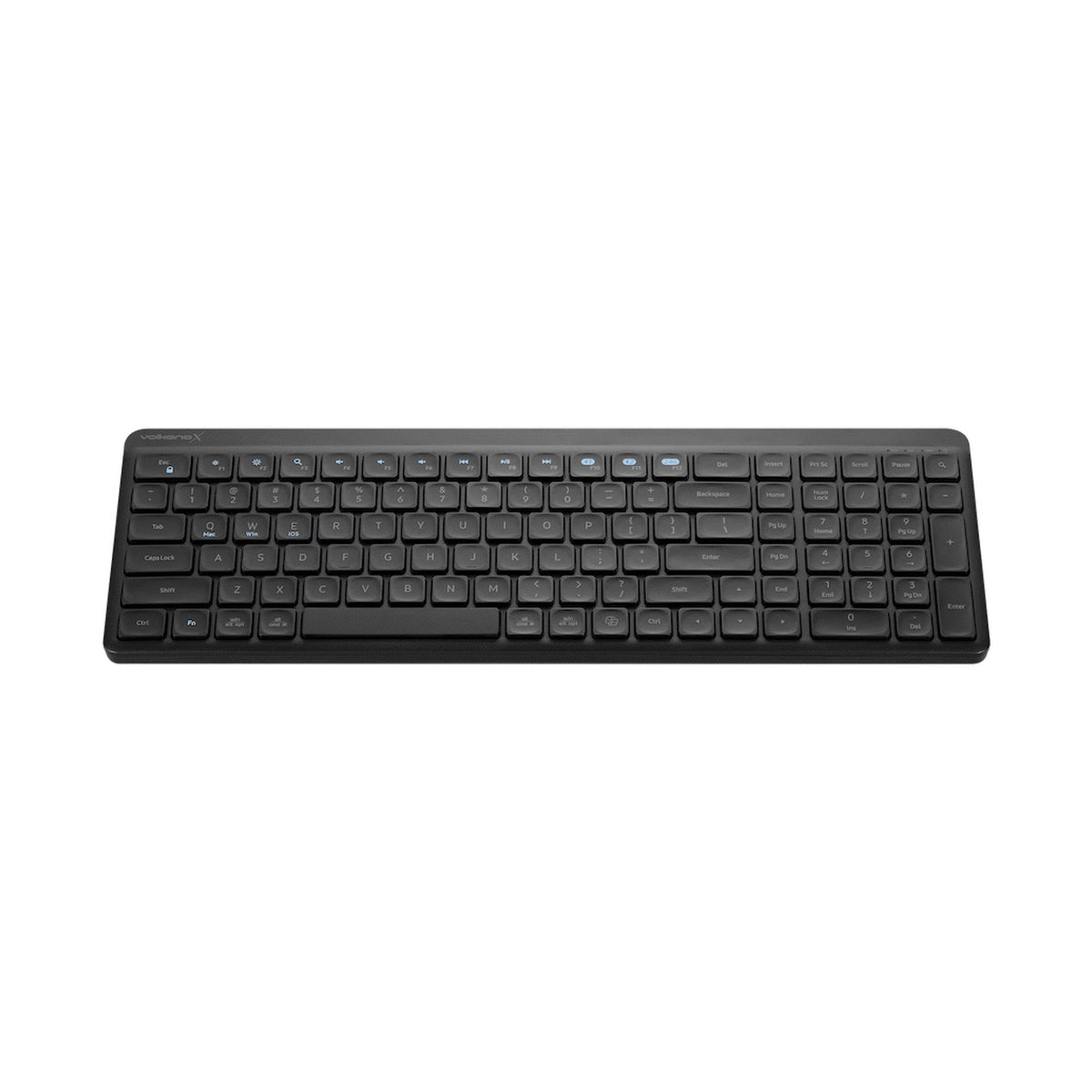 VolkanoX Scorch Bluetooth Wireless Keyboard and Mouse Combo - Graphite