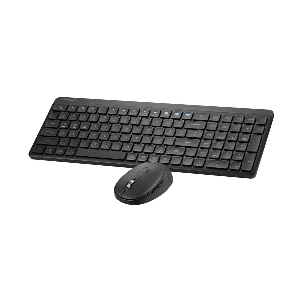 VolkanoX Scorch Bluetooth Wireless Keyboard and Mouse Combo - Graphite