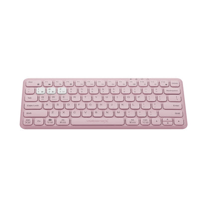 VolkanoX Blaze Bluetooth Wireless Keyboard and Mouse Combo - Rose
