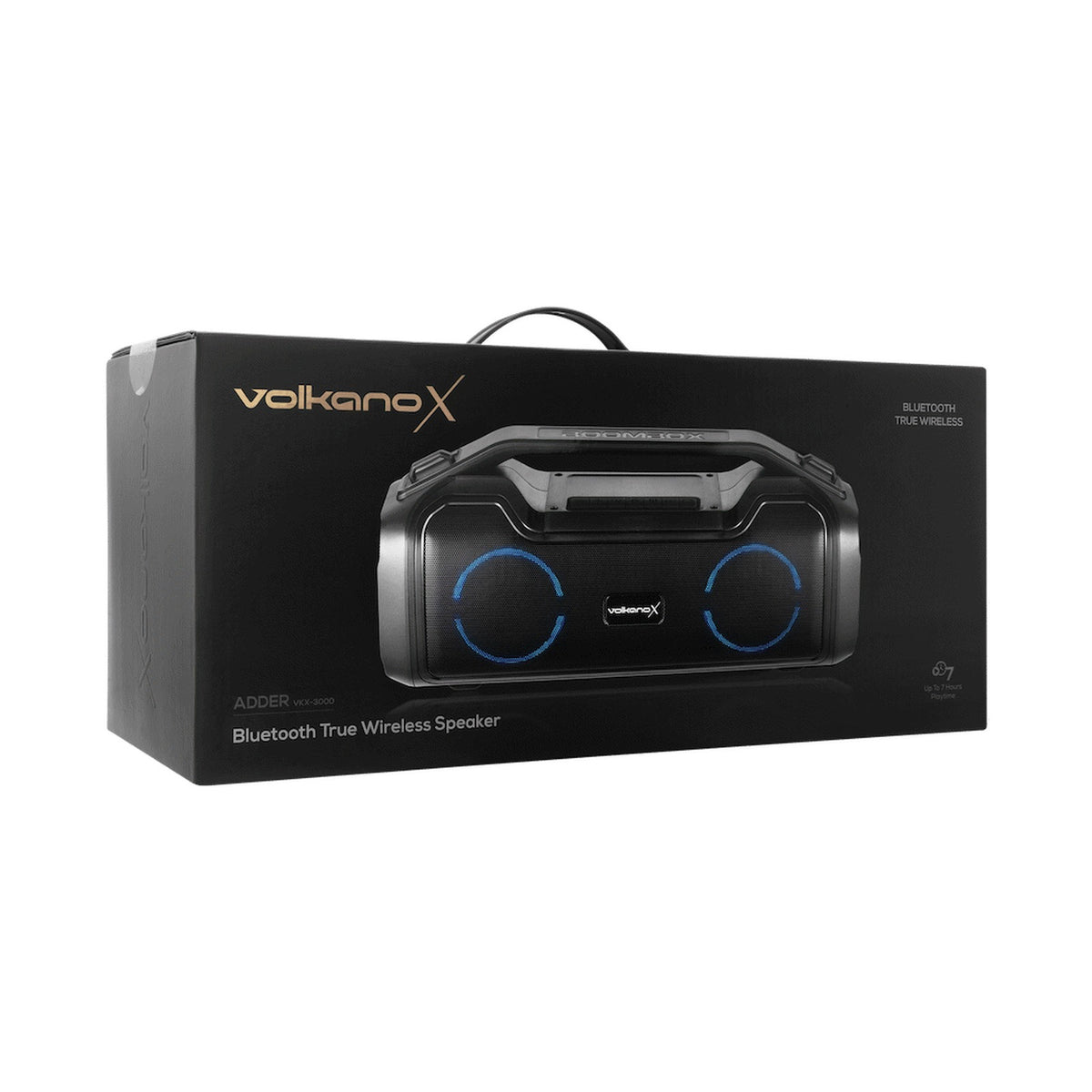 VolkanoX Adder Series Bluetooth Speaker - Black