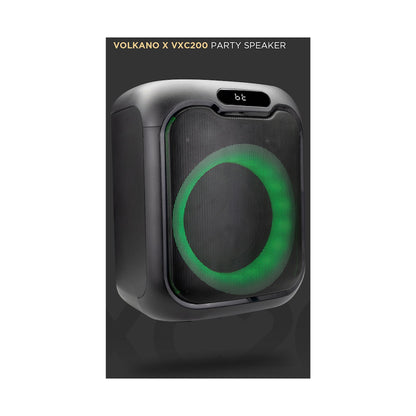 VolkanoX VXC200 6.5" Party Speaker - Black