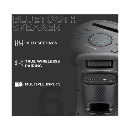 VolkanoX VXC200 6.5" Party Speaker - Black