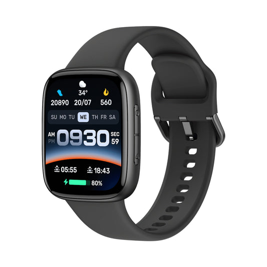 VolkanoX Solaris Series Fitness Smartwatch - Black