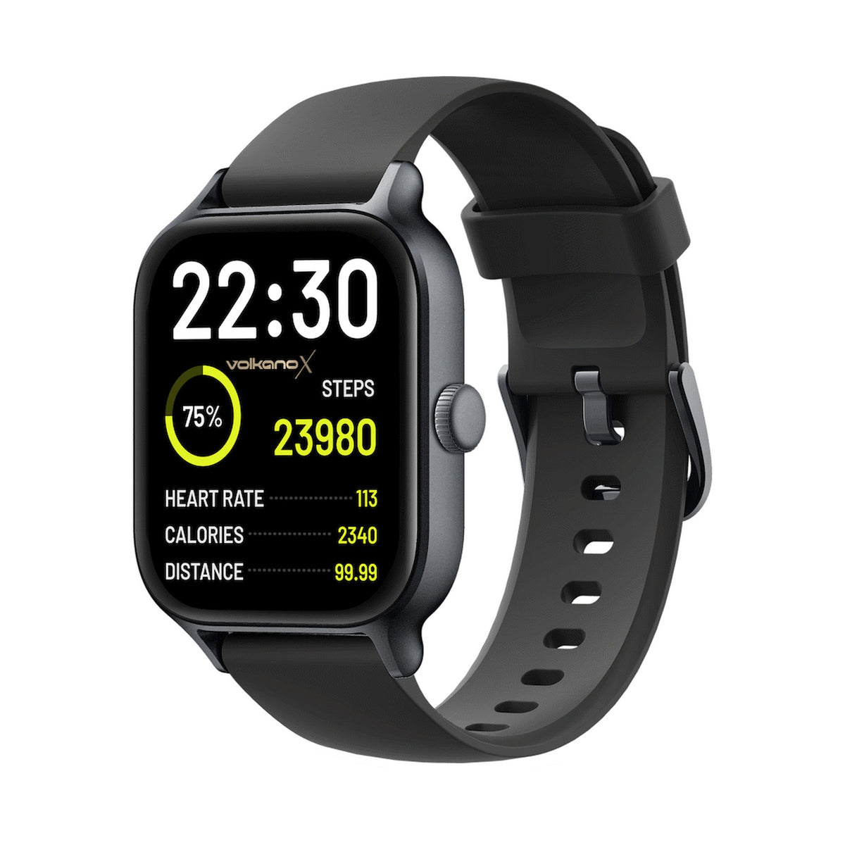 VolkanoX Kronis Series GPS Smartwatch - Black