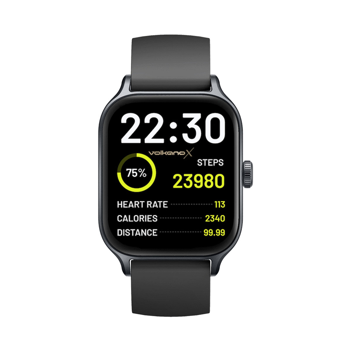 VolkanoX Kronis Series GPS Smartwatch - Black