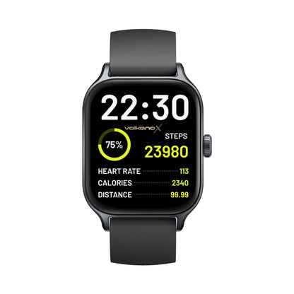 VolkanoX Kronis Series GPS Smartwatch - Black