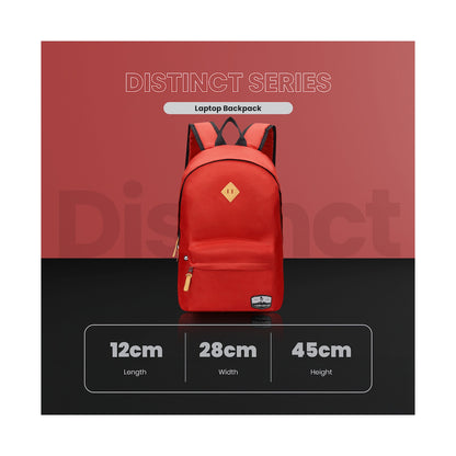 Volkano Distinct 15.6" Laptop Backpack - Red
