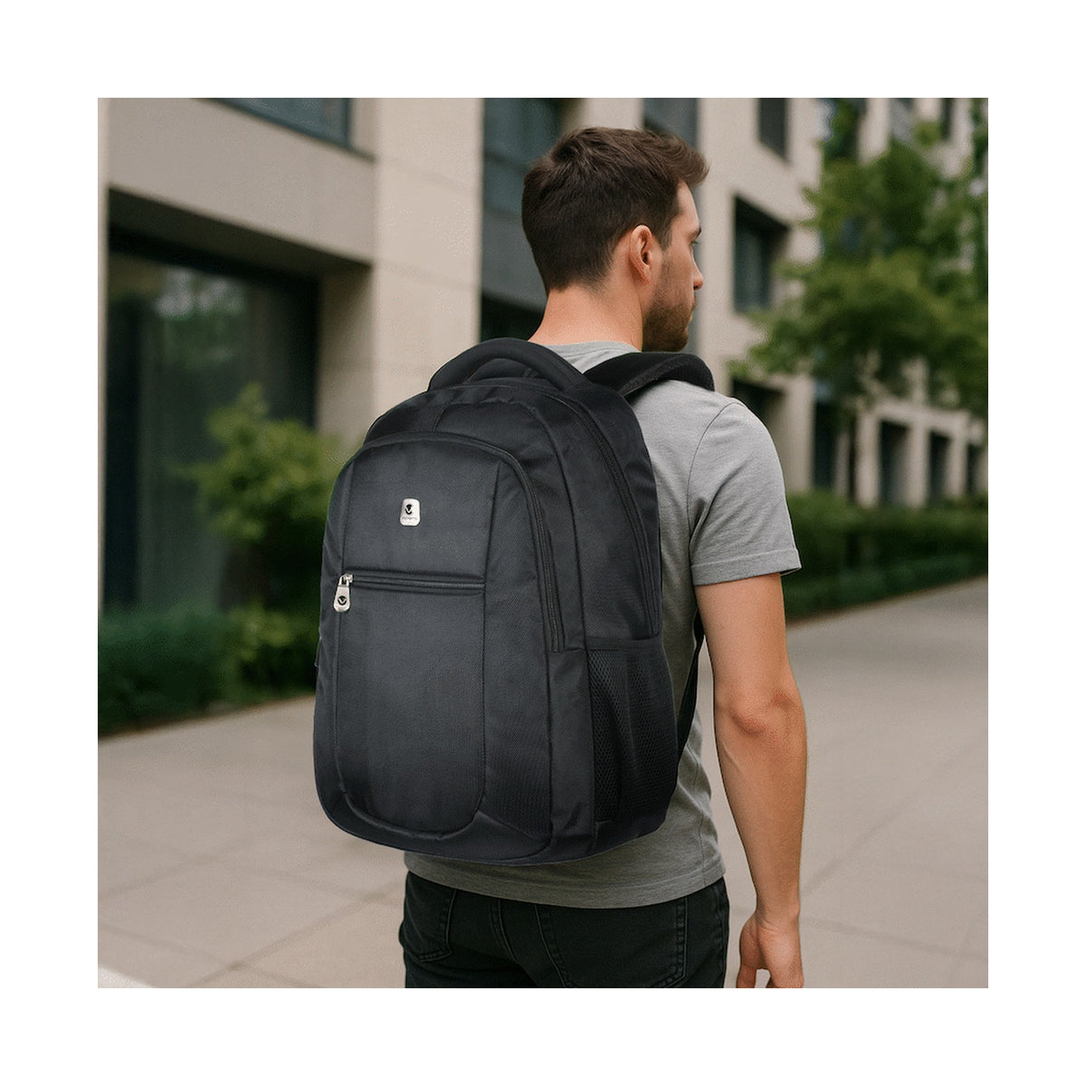 Volkano Jet Backpack 15.6" - Black
