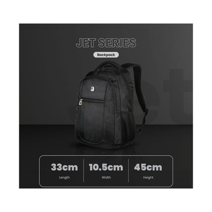 Volkano Jet Backpack 15.6" - Black