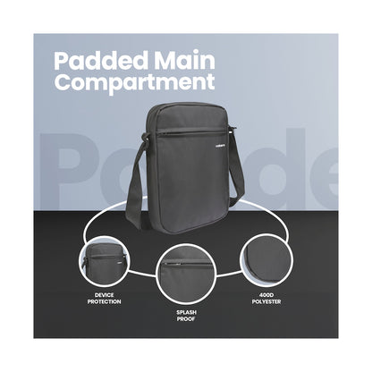 Volkano Tablet Bag Sloe Series 10.1" - Black