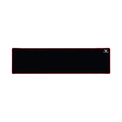 VX Gaming Battlefield Series Gaming Mousepad - Extra Wide Oversized - Black/Red - 915mm