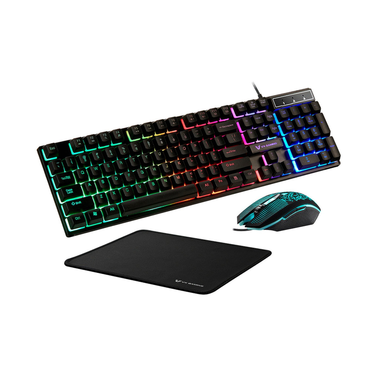 VX Gaming Artemis series 3-in-1 Combo KB, Mouse, Mousepad