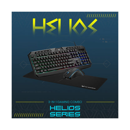 VX Gaming Helios Series 3-in-1 Gaming Combo