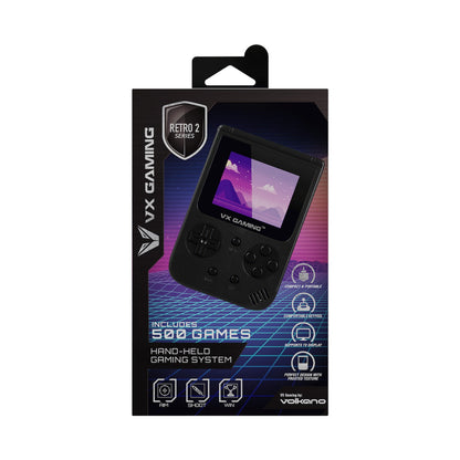 VX Gaming Retro2.0 Series 500-in-1 Arcade Gaming Machine - Handheld Gaming System