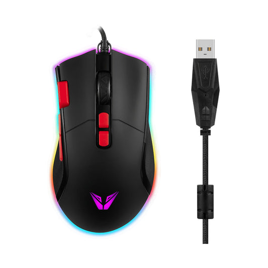 VX Gaming Morpheus Series Wired RGB Mouse with Braided Cable