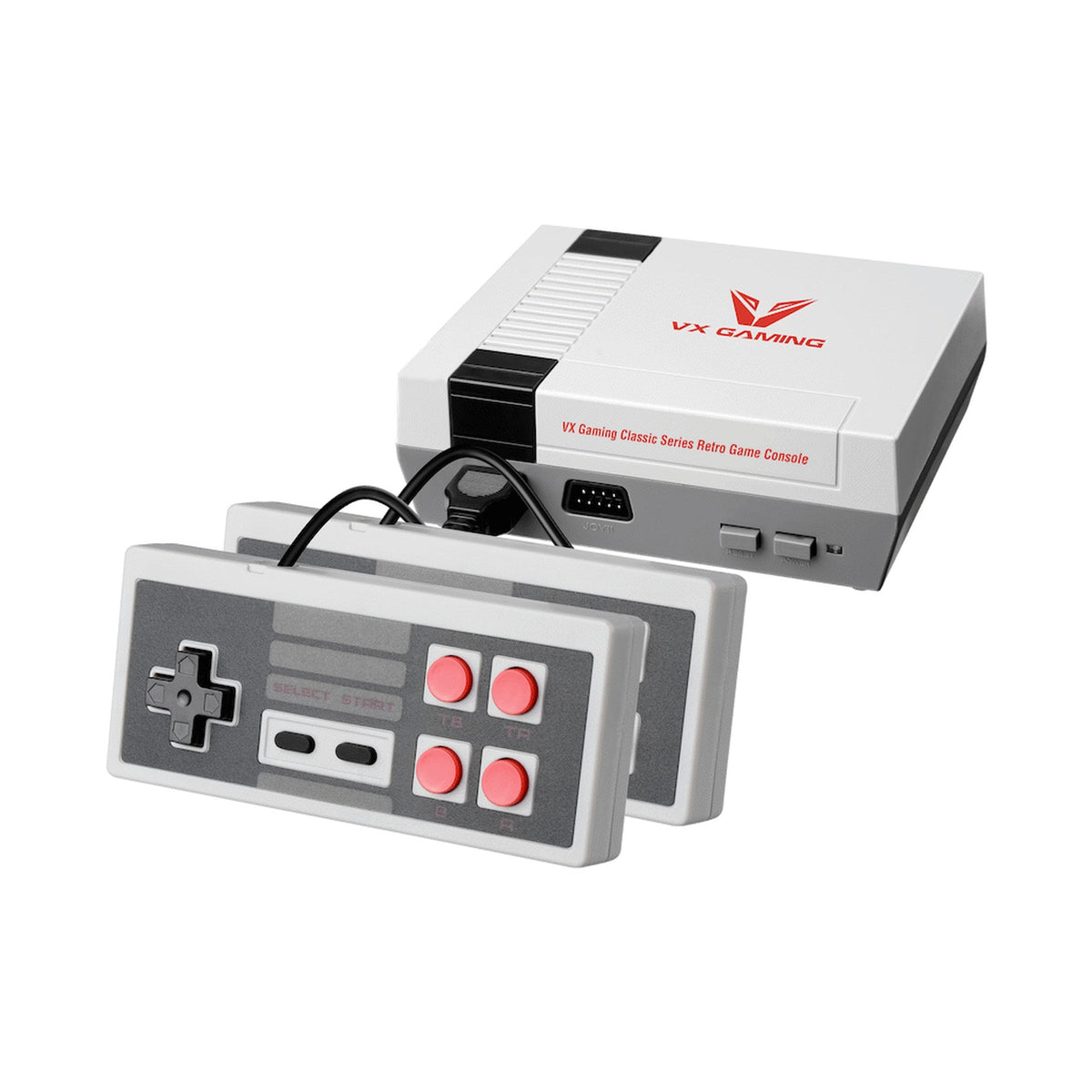 VX Gaming Classic series Game Station with 2 Controllers - Grey