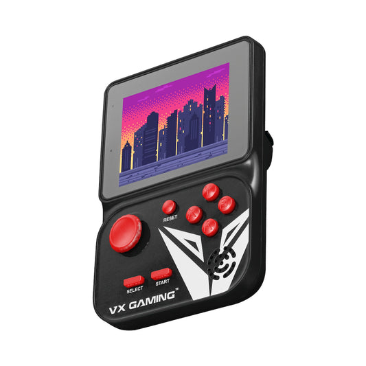 VX Gaming Nostalgia Series Handheld Retro Game Station with 4gb Micro SD - Black