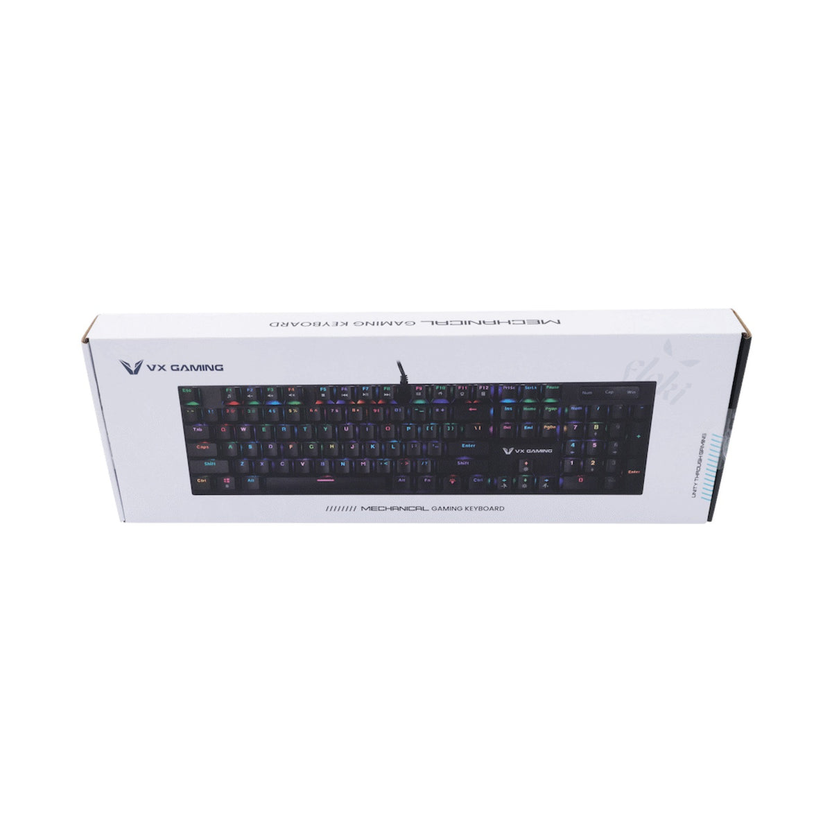VX Gaming Floki RGB Full Mechanical Keyboard