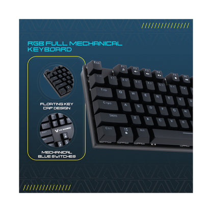 VX Gaming Floki RGB Full Mechanical Keyboard