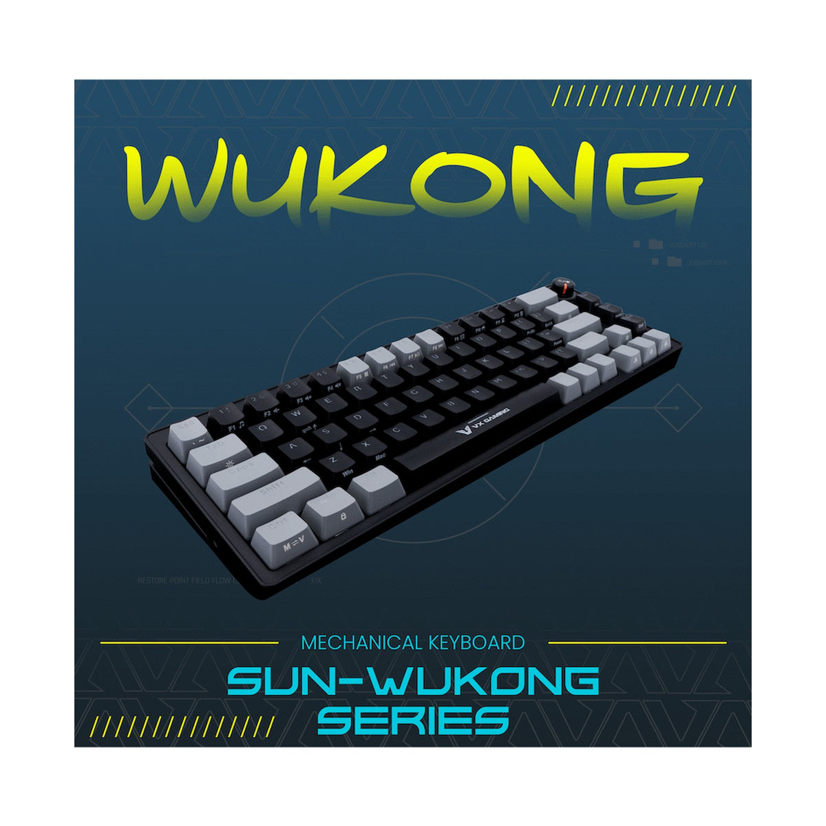 VX Gaming Sun-Wukong RGB Hot Swappable Mechanical Keyboard