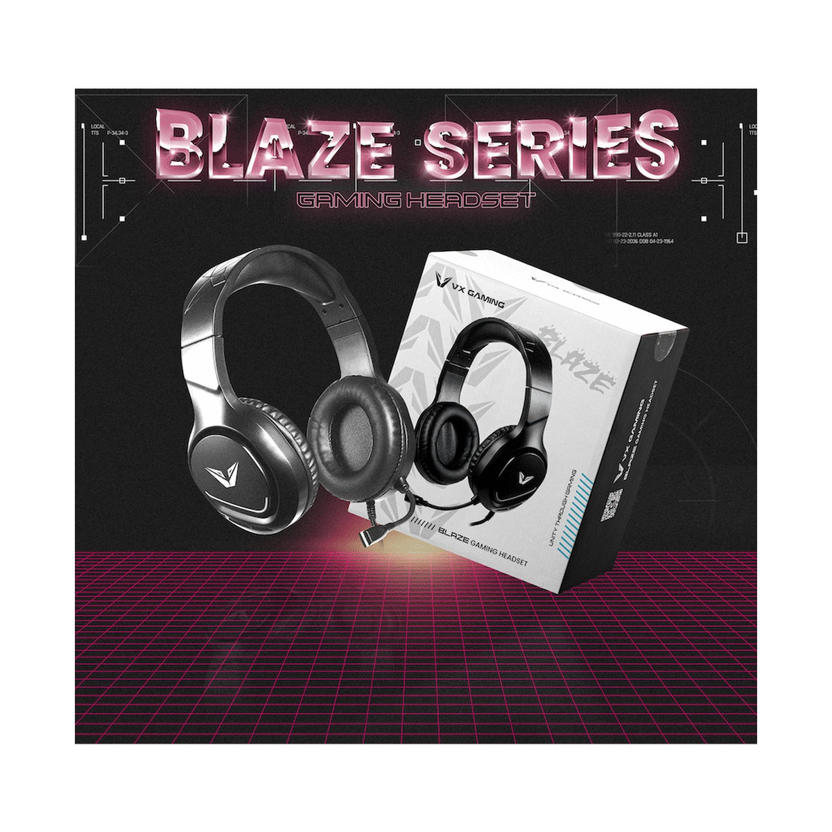 VX Gaming Blaze series Gaming Headset