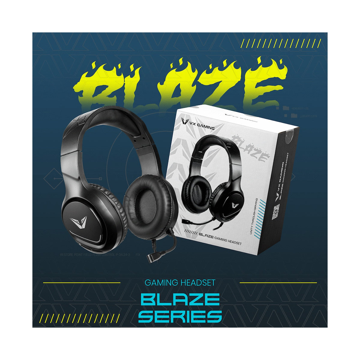 VX Gaming Blaze series Gaming Headset