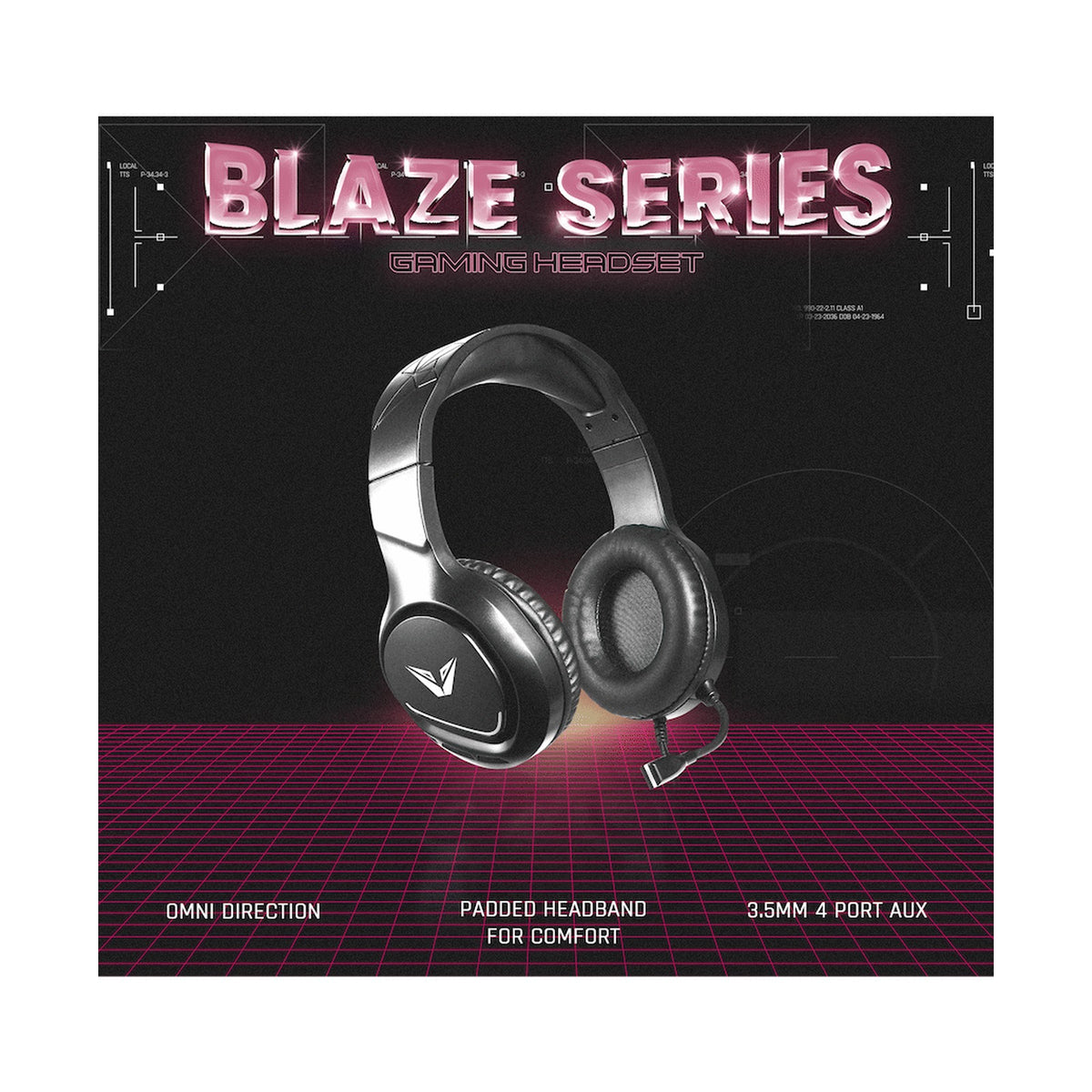 VX Gaming Blaze series Gaming Headset