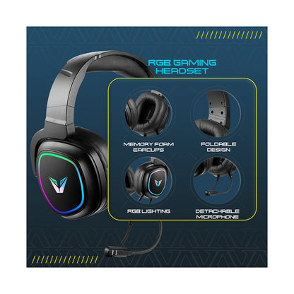 VX Gaming Thunder series Gaming Headset RGB