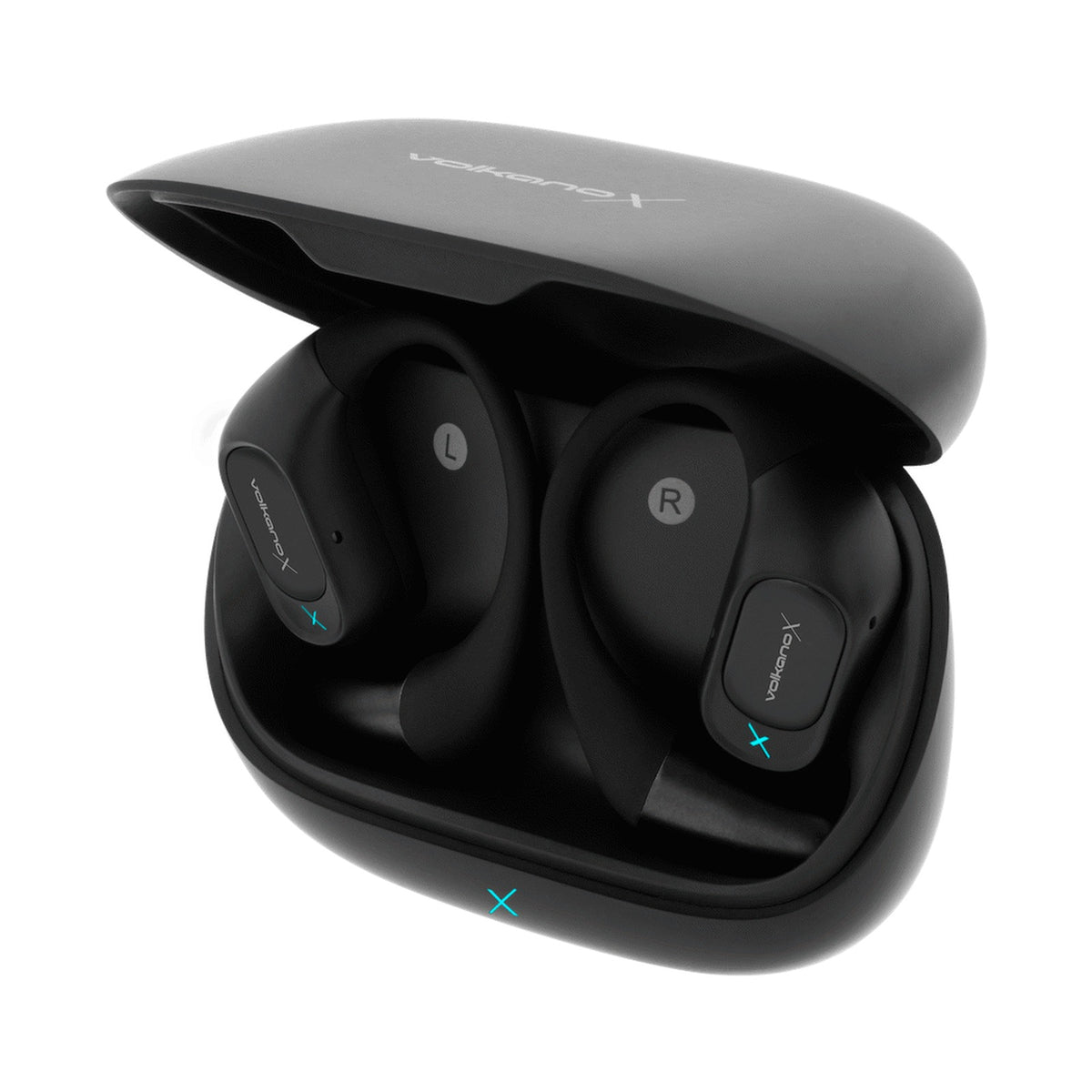 VolkanoX O300 Air Conduction OWS Earphones - Black