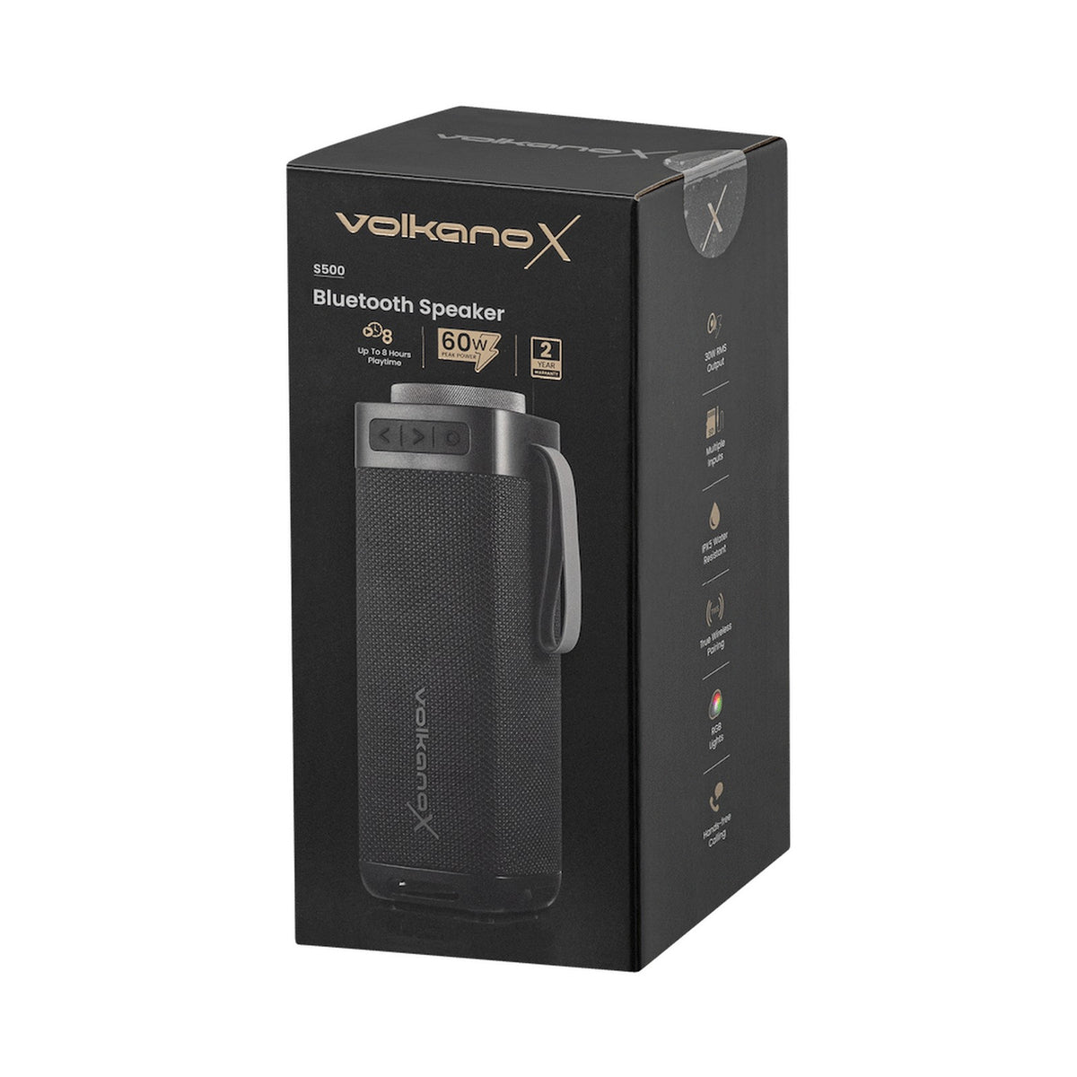 VolkanoX S500 Portable Bluetooth Speaker