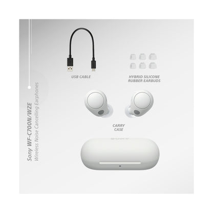 Sony WF-C700N (White) True Wireless Earbuds