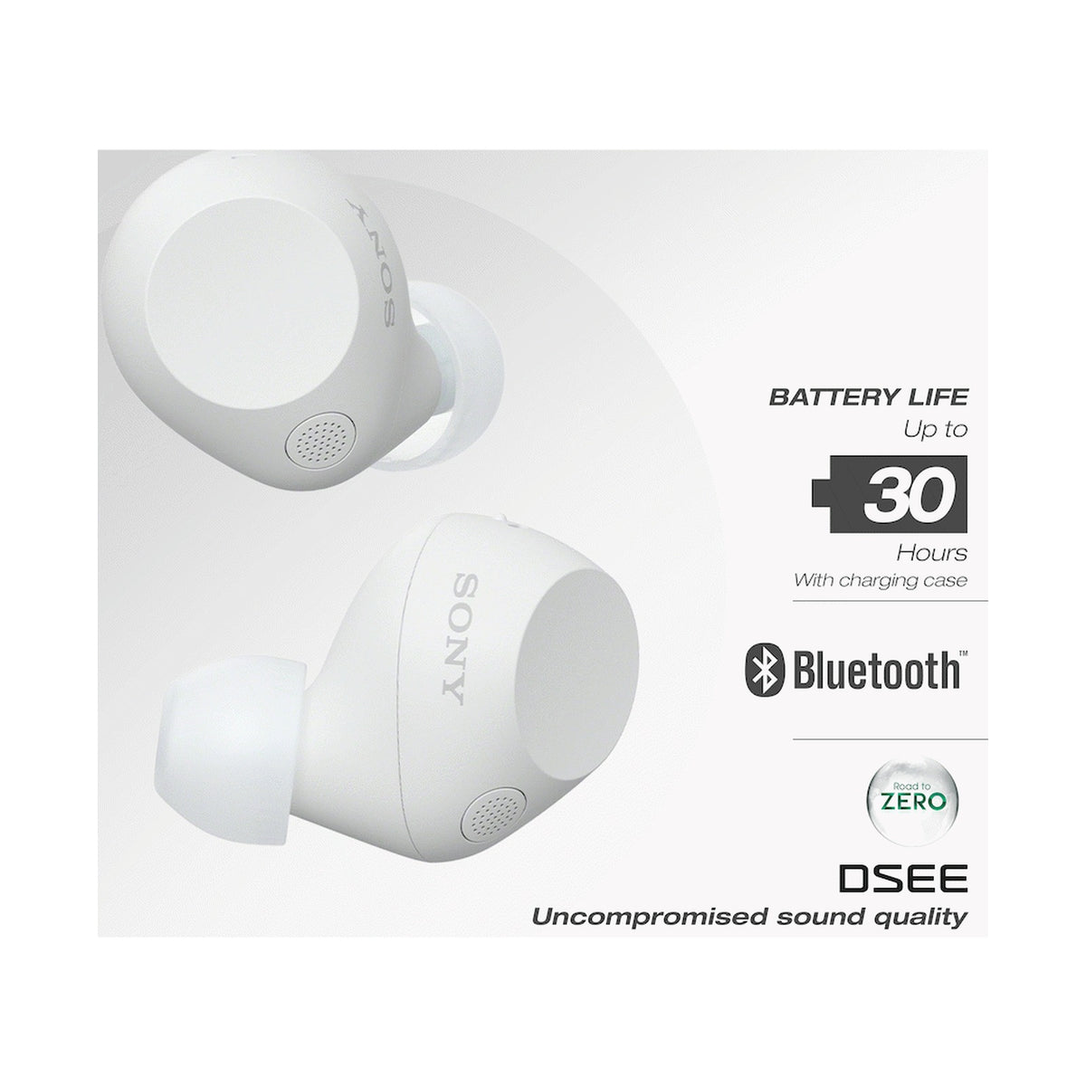 Sony WF-C710N (White) True Wireless Earbuds