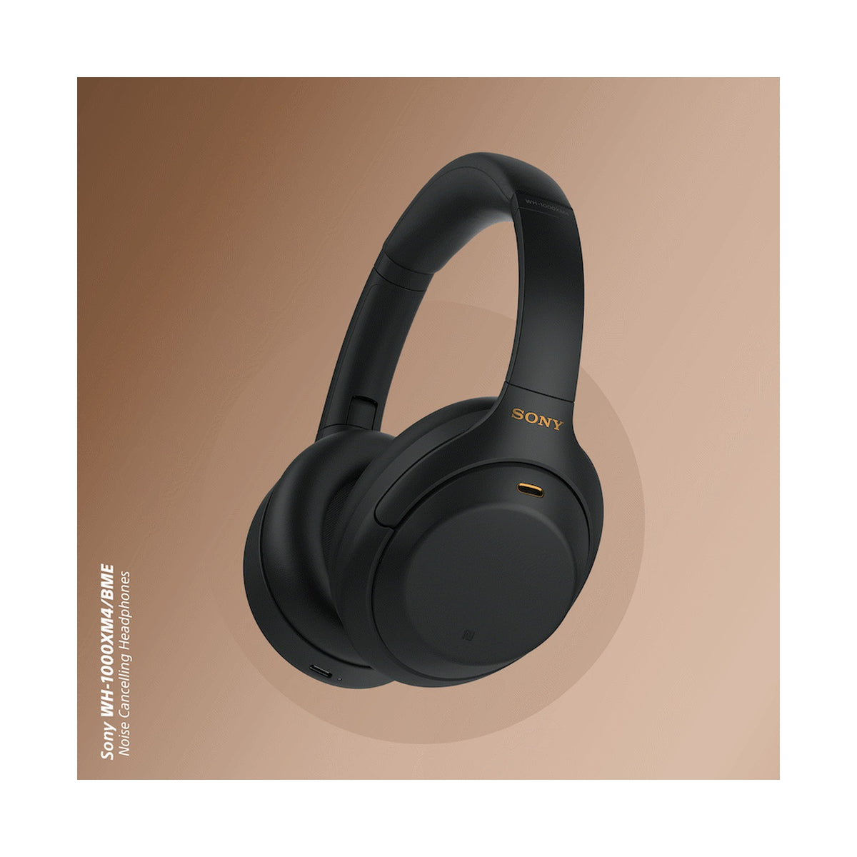 Sony WH-1000XM4 (Black) Noise-Cancelling BT Headphones