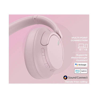 Sony WH-CH720 (Pink) Noise Cancelling Over-Ear Headphones
