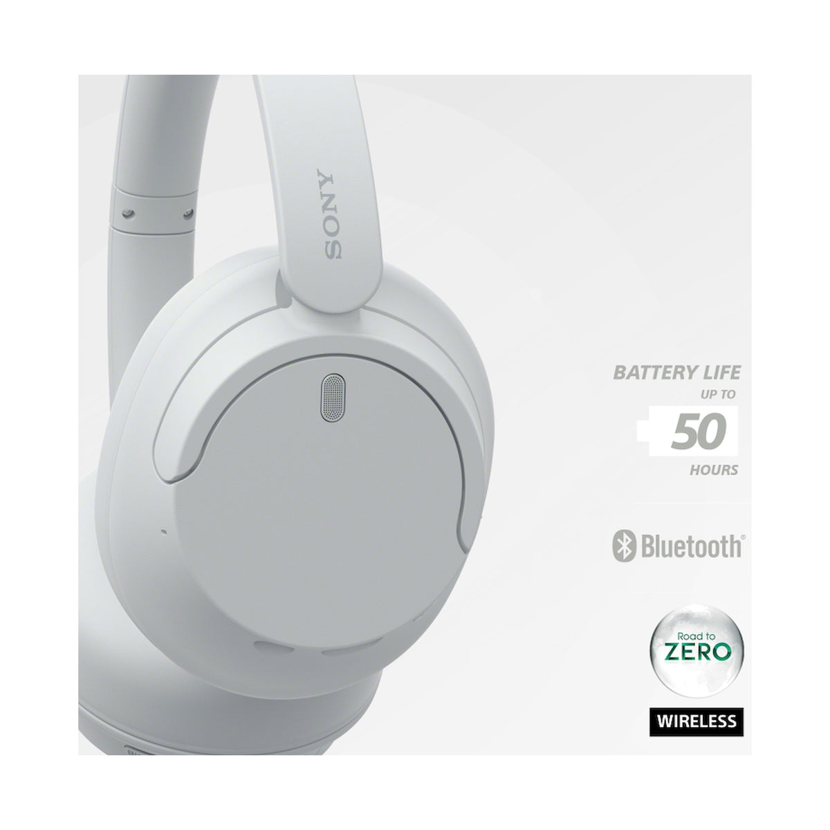 Sony WH-CH720 (White) Noise-Cancelling Over-Ear Headphones