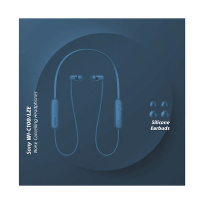 Sony WI-C100 (Blue) Wireless Earphones